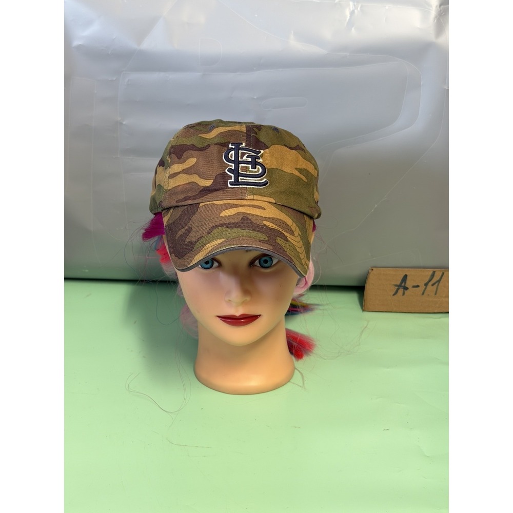 The Franchise St. Louis Cardinals Camo Fitted Baseball Cap Size S